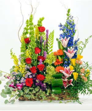 Brighter Days Long Floor Arrangement 