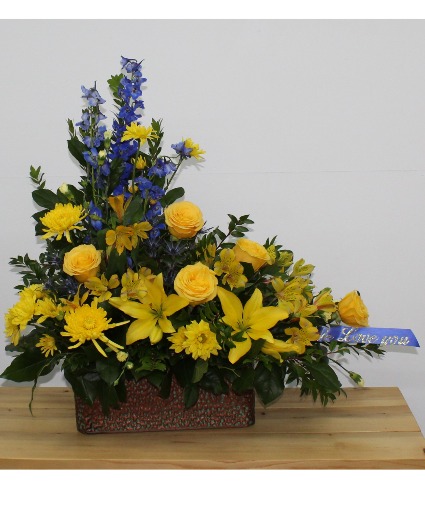 Brighter Glow Shine Cremation Arrangement