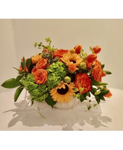 Brilliant Autumn Floral Arrangement 