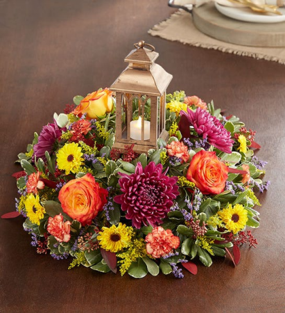 Brilliant Autumn  Centerpiece