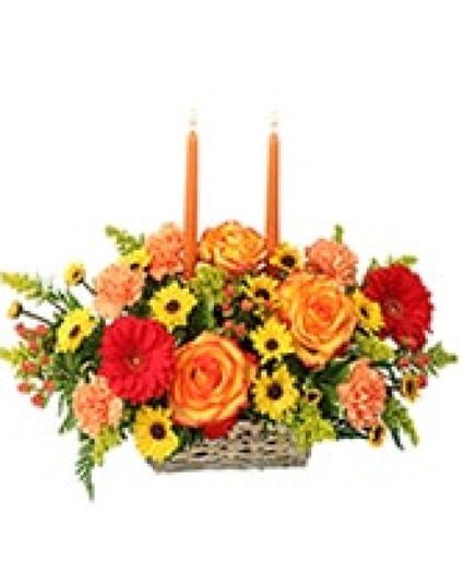 Brilliant Fall  Centerpiece