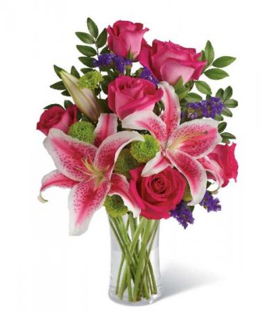 Brilliant in Pink bouquet