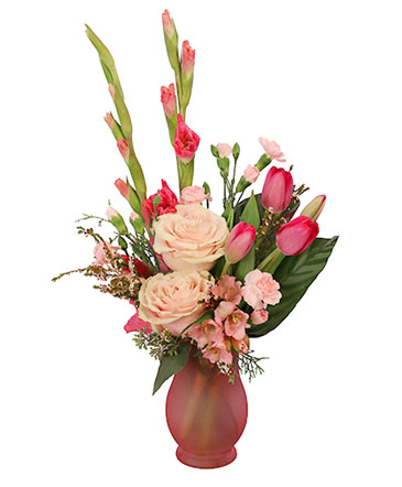 Brilliantly Bashful Floral Design in Louisville, OH | DOUGHERTY FLOWERS, INC.