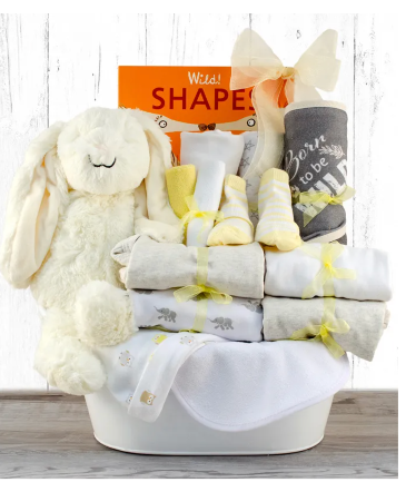 Bringing Home Baby Deluxe Gift Basket  in Beaufort, SC | LAURA'S FLORIST