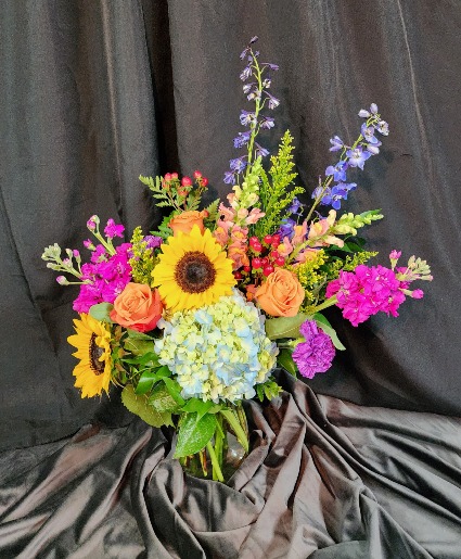 Brittany Premium Vase of Flowers 