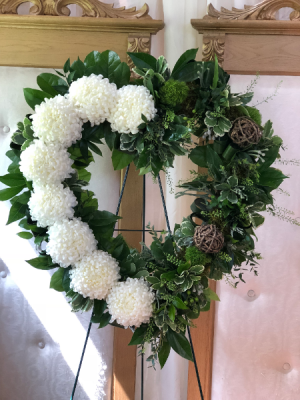 Broken Heart  Sympathy Arrangement 