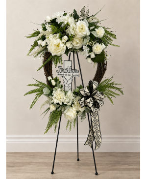 Brother Memorial Grapevine Wreath 