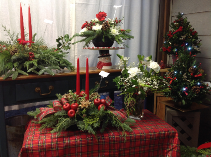 Browse our cooler/order a custom arrangement Centerpiece