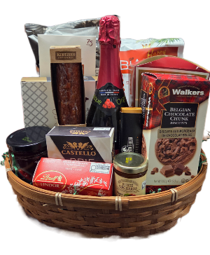 Bubbly, Sweet and Savoury  Gourmet Basket