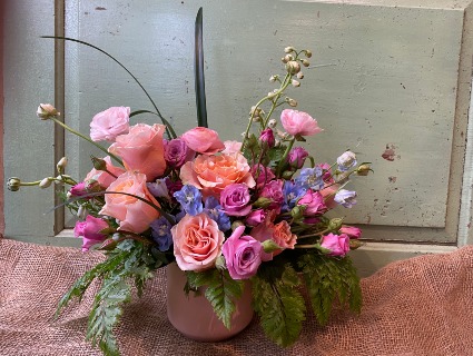 Budding Romance  Floral Arrangement 