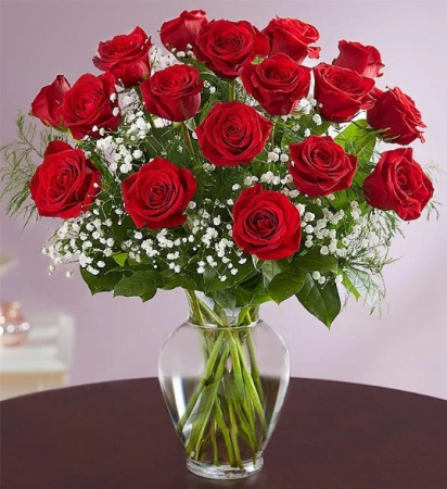 Buddy's Lucky Dozen 21 Red Roses