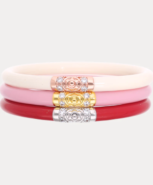 BudhaGirl Bangle Set of 3 Valentine 
