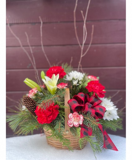 Buffalo Christmas  Basket