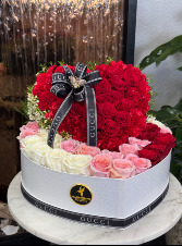 Bumble Bee Heart Box  