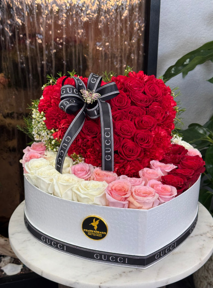 Bumble Bee Heart Box  