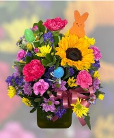 Bunny Hop Bouquet FHF-E89 Fresh Flower Arrangement (Local Delivery Area Only)
