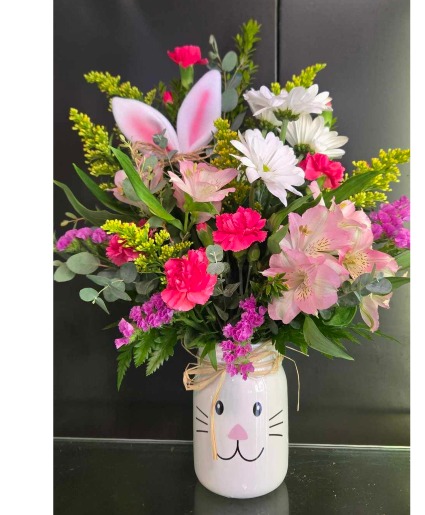 BUNNY MASON JAR 