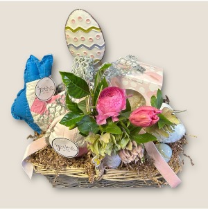 Blooming Easter Delight Gift Basket