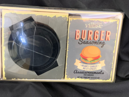 Burger Set (Press and Seasoning) Gourmet Food