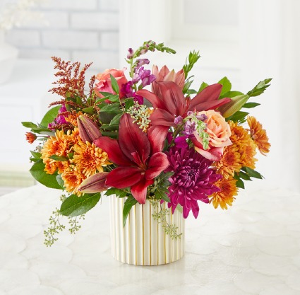 Burgundy Landscape Bouquet 