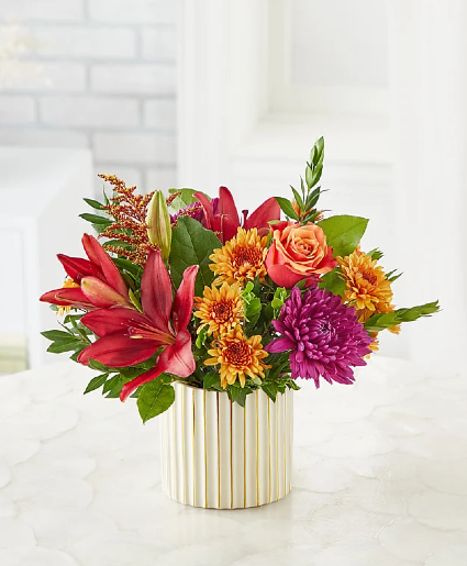 Burgundy Landscape Bouquet Fall color