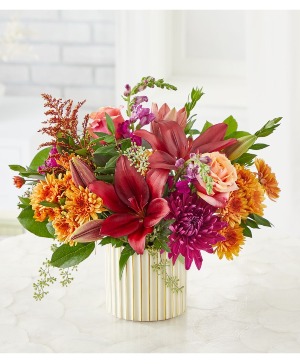 Burgundy Landscape Bouquet F16