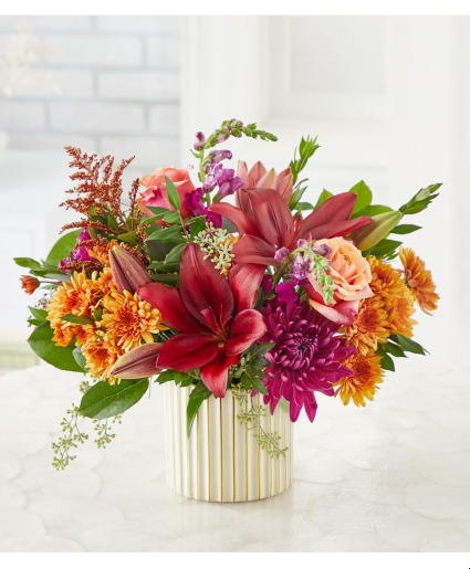 Burgundy Landscape Bouquet F16