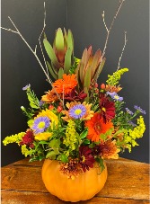 Burst of Autumn Fresh Arrangement