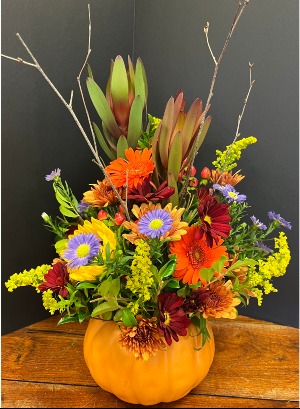 Burst of Autumn Fresh Arrangement