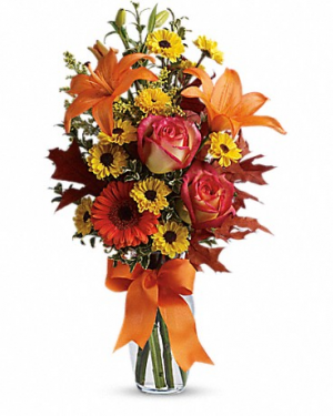 Burst of Autumn Tfl02-2 8"(w) x 19"(h)