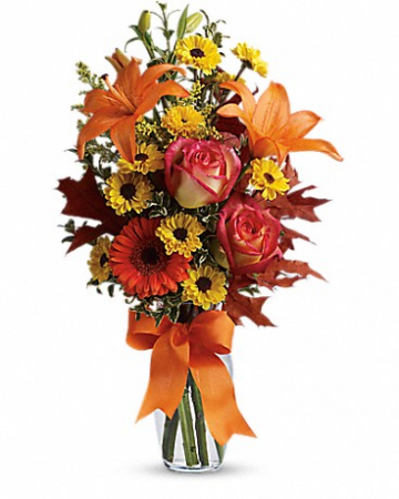 Burst of Autumn Tfl02-2 8"(w) x 19"(h)