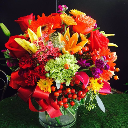 BURSTS OF FALL FLOWERS 