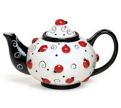 burton + Burton Lady Bug Tea Pot