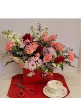 Butterfly Bag Floral Arrangement