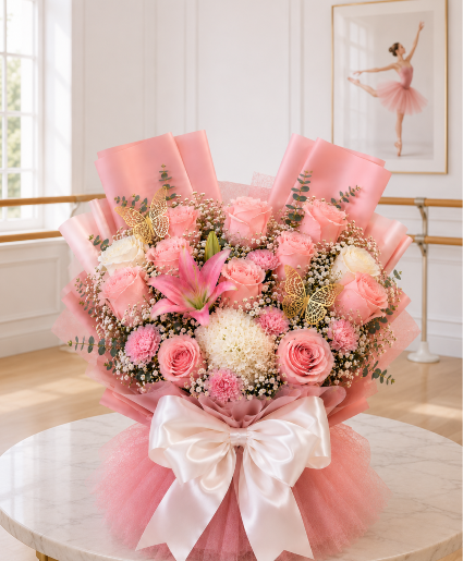 Butterfly Ballet Blooms Call Us for Faster Service & Daily Specials: (915) 303-8500 Text Us to Order Anytime: (915) 505-3708 Your trusted source for Flowers & Delivery in El Paso TX 
