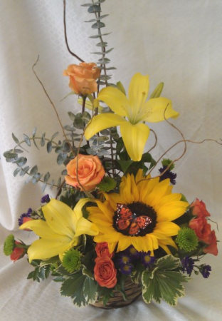 Butterfly Basket Basket