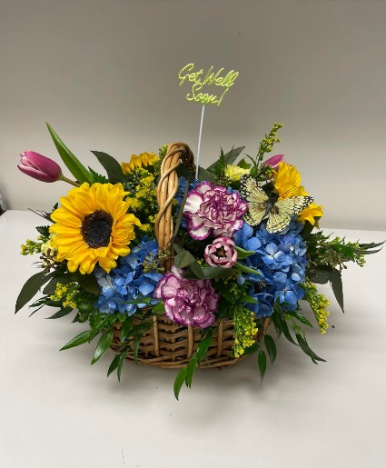 Butterfly Blossom Basket 
