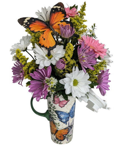 Butterfly Drink Mug 