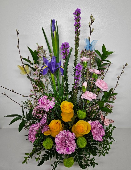 Butterfly Garden Arrangement