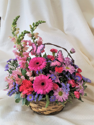 Butterfly Garden Basket