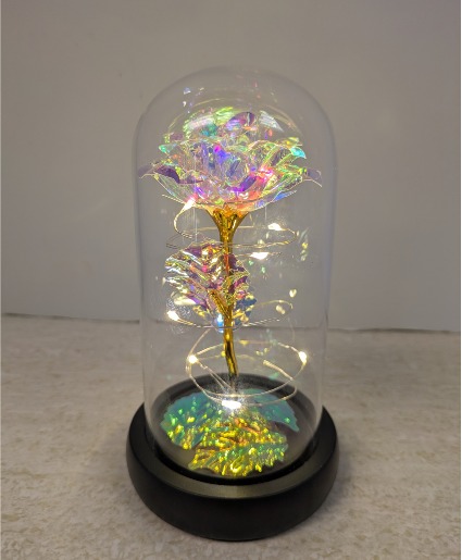 SOLD OUT  Butterfly Globe NFS-GDW Lighted Rose