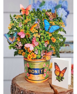 Butterfly Pop Up Card Card