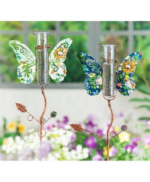 Butterfly Rain Gauge 