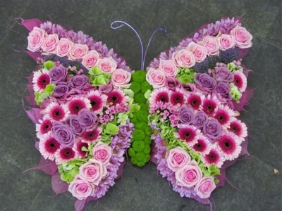 Butterfly  Standing Spray