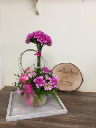 Butterfly topiary Sympathy arrangements