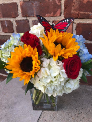 BUTTERFLY WISHES Vase Arrangement