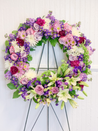 By and By  Sympathy Wreath in Bay Saint Louis, MS | The French Potager