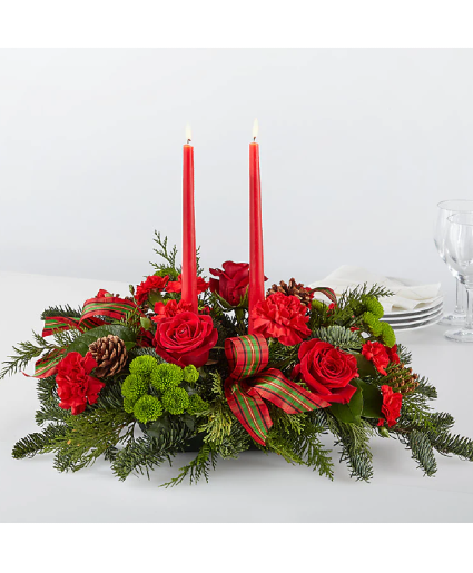 By the Candlelight Centerpiece 