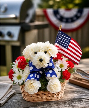 BEARY PRIDEFUL  Basket Arrangement