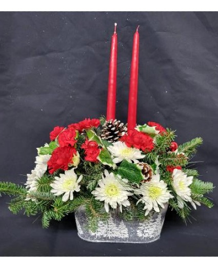 Winter Trees and Lights FHF-C016 Fresh Flower Arrangement (Local Delivery Area Only)